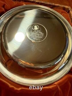 Franklin Mint 1976 Sterling Silver Home from the Hunt Stevan Dohanos COA