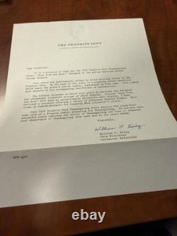 Franklin Mint 1976 Sterling Silver Home from the Hunt Stevan Dohanos COA