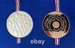 Franklin Mint 1976 Us Bicentennial Proof Medals (2000 Grains Sterling Silver)