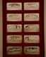 Franklin Mint 1979-1988 Christmas Silver Ingot 500 Grains 10 Bar Set