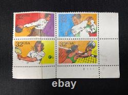 Franklin Mint 1980 United States Olympic Postage Stamps In Solid Sterling Silver