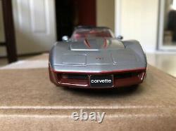 Franklin Mint 1982 Corvette L. E. #140/1,000 Silver & Dark Claret