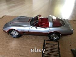 Franklin Mint 1982 Corvette L. E. #140/1,000 Silver & Dark Claret