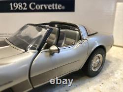Franklin Mint 1982 Corvette Limited Collector Edition LE Of 6759 Rare Box & COA