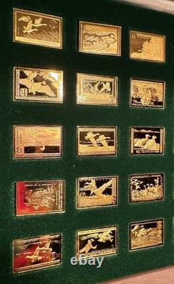 Franklin Mint 1983 Ducks Unlimited Gold Sterling Silver 50 Piece Collection MORE Franklin Mint 1983 Ducks Unlimited Gold Sterling Silver 50 Piece Collection MORE