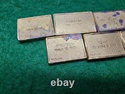 Franklin Mint 1983 IncompleteFlags of All Sovereign Nations Gold&silver Ingots