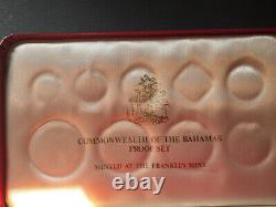 Franklin Mint 1985 Commonwealth of the Bahamas Proof Coin Set