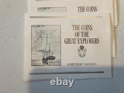 Franklin Mint 1988 Cook Island Coins of the Great Explorers- 25 Coins