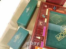 Franklin Mint 1991 Luxury Collectors Edition MONOPOLY Game Gold & Silver Plate