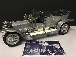 Franklin Mint 1/12 Die Cast 1907 Rolls Royce Silver Ghost