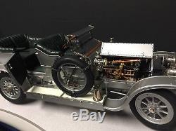 Franklin Mint 1/12 Die Cast 1907 Rolls Royce Silver Ghost