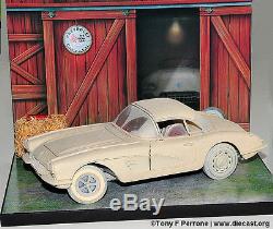 Franklin Mint 1/24 1959 Corvette Barn Find