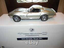 Franklin Mint 1/24 1972 Corvette Coupe ZR1 Ltd Ed 187 of 350