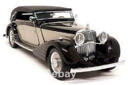 Franklin Mint 1/24 Scale 1939 Maybach Zepplin Black Silver Diecast Model Car