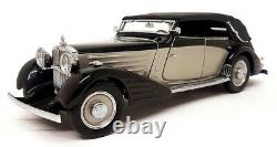 Franklin Mint 1/24 Scale 1939 Maybach Zepplin Black Silver Diecast Model Car