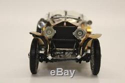 Franklin Mint 1/24 Scale Copper 1921 Rolls Royce Silver Ghost Car RARE B9