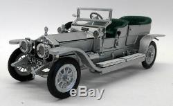 Franklin Mint 1/24 Scale Diecast RRSGC 1907 Rolls Royce The Silver Ghost + Case