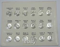 Franklin Mint 1st Ed. 1-39 Presidential Mini-Coin Set 925 Silver Mint Sealed