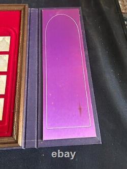 Franklin Mint 1st Ed. Proof El Greco Apostle Portraits Sterling Silver Bars 16oz