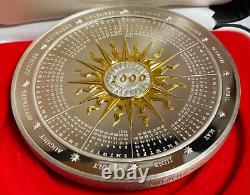 Franklin Mint 2000 Trimmillium 258 Grams Millinium Calendar #2651