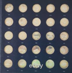 Franklin Mint 25-Coin Collection of Antique Car Coins Series 2
