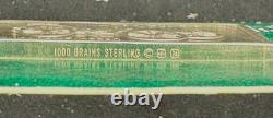 Franklin Mint 2-1000 Grain Sterling Car Ingots Collection Ford & Panhard 1970's