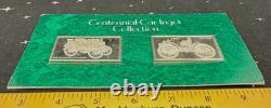 Franklin Mint 2-1000 Grain Sterling Car Ingots Collection Ford & Panhard 1970's