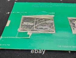 Franklin Mint 2-1000 Grain Sterling Car Ingots Collection Ford & Panhard 1970's
