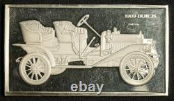 Franklin Mint 2.10ozt Sterling Silver 1909 Buick Silver Bar Item#C13
