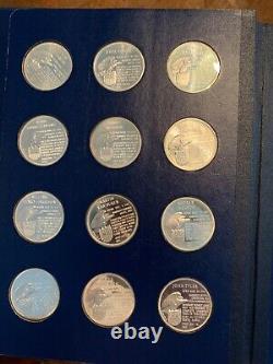 Franklin Mint 36-Coin Treasury of Presidential Commemorative Medals 1970