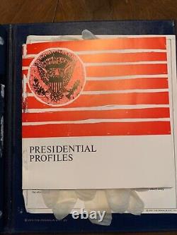 Franklin Mint 36-Coin Treasury of Presidential Commemorative Medals 1970