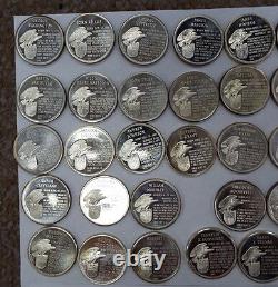 Franklin Mint 36 Silver Coin Presidents Of The U. S. Set Mint Collectible