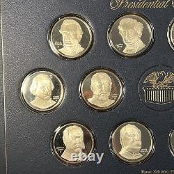 Franklin Mint 37 Presidential Sterling Silver White House Historical Proof Set