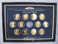 Franklin Mint 38 Sterling Presidential Medals White House Historical Assoc