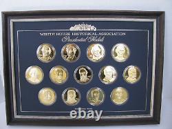 Franklin Mint 38 Sterling Presidential Medals White House Historical Assoc