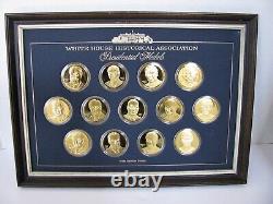 Franklin Mint 38 Sterling Presidential Medals White House Historical Assoc