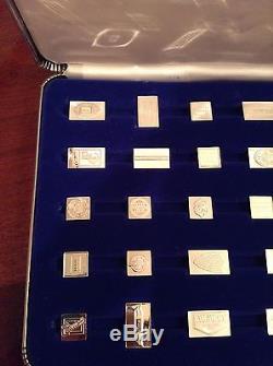 Franklin Mint 50 Official Emblems of Americas Greatest Cars Silver Miniature