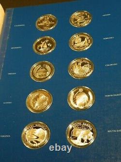 Franklin Mint 50 Ounces Sterling Silver 1976 Bi-Centennial Medals Complete