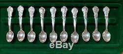 Franklin Mint 50 STATE FLOWER Sterling Silver Mini Spoons
