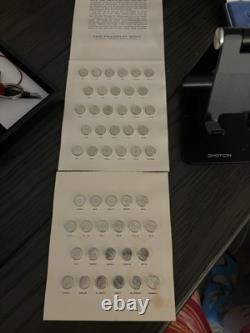 Franklin Mint 50 States of the Union First Edition Sterling Silver Mini-Coin Set