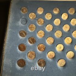 Franklin Mint 50 States of the Union Mini Coin Set First Edition MISSING 1 COIN