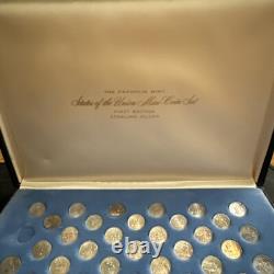 Franklin Mint 50 States of the Union Mini Coin Set First Edition MISSING 1 COIN