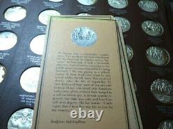 Franklin Mint, 50 medal set, American Revolution causes, 1970 issue