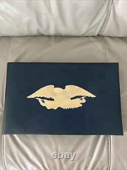 Franklin Mint. 925 Silver Medal Signers of the Declaration 56 Pc Complete Set