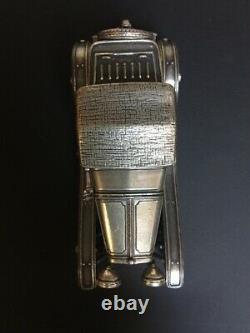 Franklin Mint 925 Sterling Silver 1911 Hispano-suiza Alfonso XIII Miniature Car