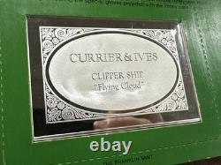 Franklin Mint. 999 Silver Ingots Currier & Ives Gem Clipper Ship 2.78