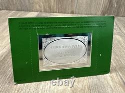 Franklin Mint. 999 Silver Ingots Currier & Ives Gem Wooding Up 2.78