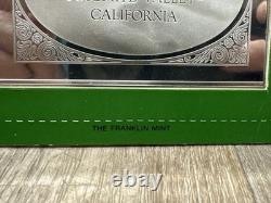 Franklin Mint. 999 Silver Ingots Currier & Ives Gem Yosemite Valley 2.78