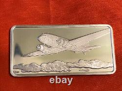 Franklin Mint Air & Space Introduction Of The DC-3 Sterling Silver