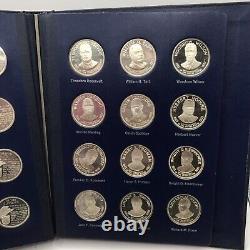 Franklin Mint American Express Edition Silver Presidential Commemorative Medals